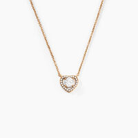 Collier Alais Plaqué Or Jaune Oxyde De Zirconium