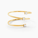 Bague Falling Star Or Jaune Oxyde De Zirconium - Bagues avec pierre Femme | Histoire d&rsquo;Or