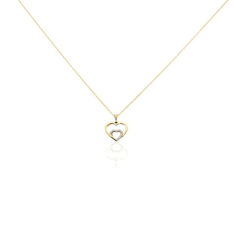 Collier Abeni Or Jaune Diamant - Colliers Femme | Histoire d’Or