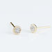 Boucles D'oreilles Puces Or Jaune Diamants - Clous d'oreilles Femme | Histoire d’Or