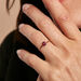 Bague Valentino Or Rose Rhodolite