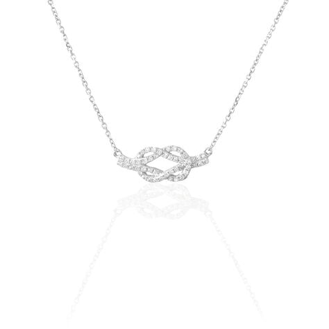 Collier Ondine Or Blanc Diamant - Colliers Femme | Histoire d’Or