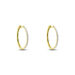 Creoles Or Jaune Aryanna Diamants - Boucles d'oreilles créoles Femme | Histoire d’Or