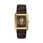 Montre Fossil Carraway Automatic Marron - F&ecirc;te des p&egrave;res Homme | Histoire d&rsquo;Or