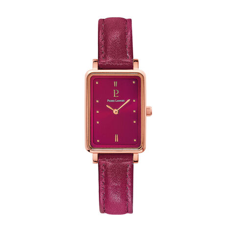Montre Pierre Lannier Ariane Fuschia - Montres Femme | Histoire d’Or