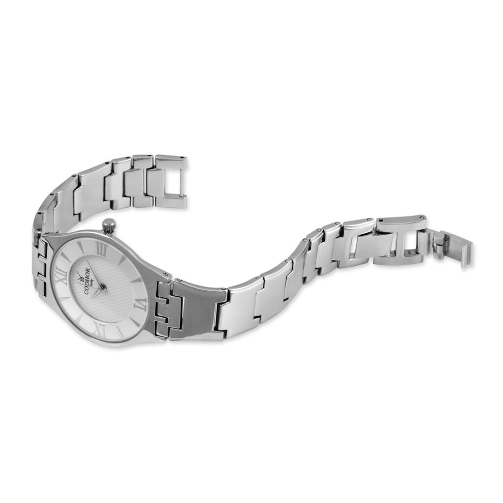 Montre Codhor Chypre Blanc - Montres Femme | Histoire d’Or