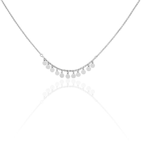 Collier Savahna Argent Blanc - Colliers fantaisie Femme | Histoire d’Or
