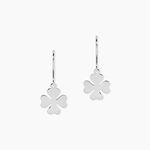 Boucles D'oreilles Pendantes Naomie Argent Blanc - Boucles d'oreilles fantaisie Femme | Histoire d&rsquo;Or
