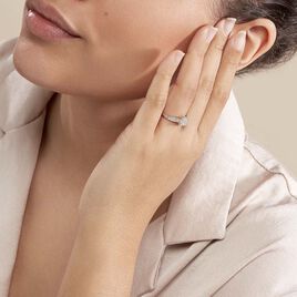 Bague Serena Or Blanc Diamant - Bagues avec pierre Femme | Histoire d’Or