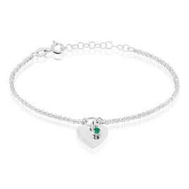 Bracelet Argent Pero Onyx - Bracelets Coeur Femme | Histoire d’Or