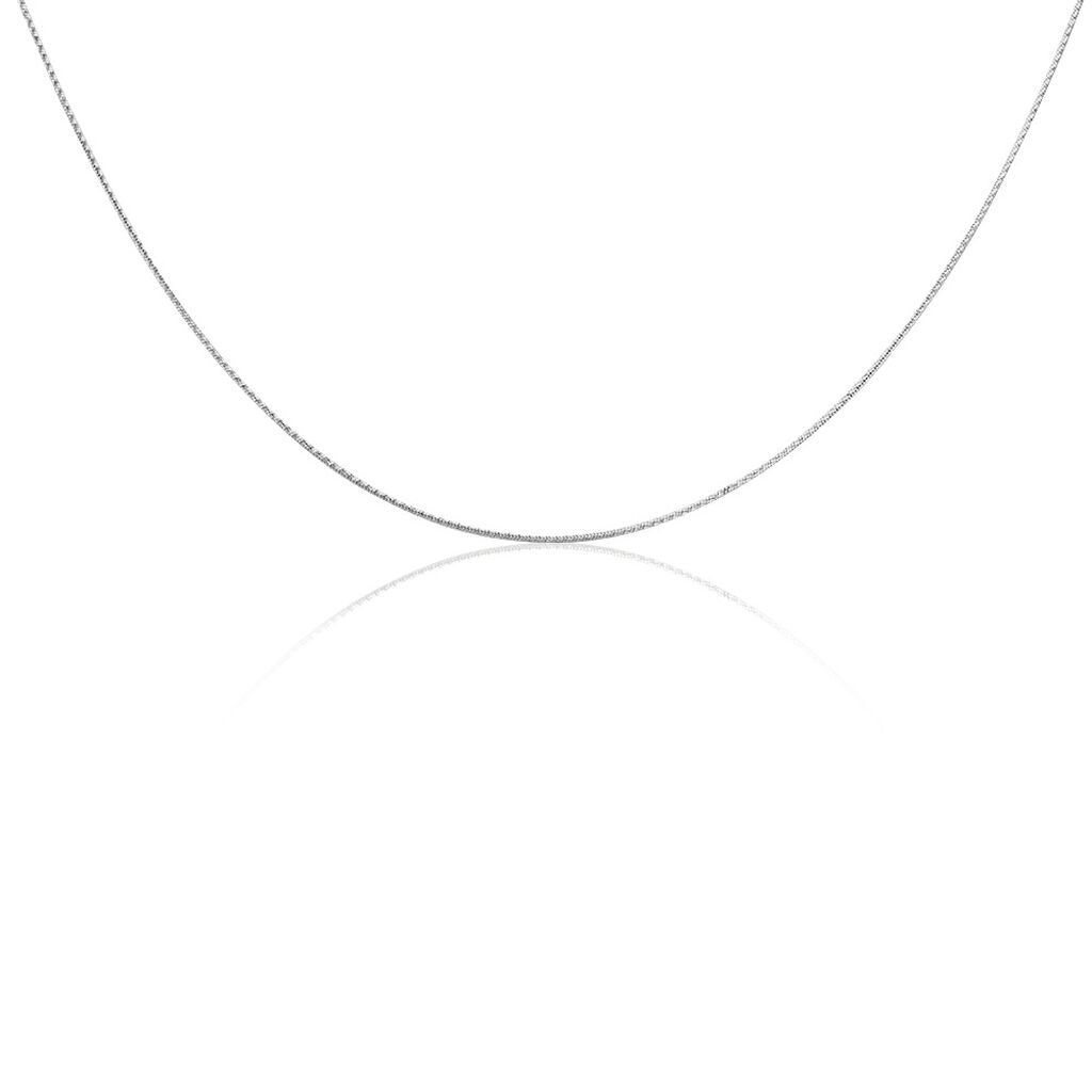 Chaine Tamsina Argent Blanc - Chaines Femme | Histoire d’Or
