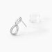Boucles D'oreilles Puces Osanna Or Blanc Diamants - Clous d'oreilles Femme | Histoire d’Or