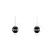 Boucles D'oreilles Pendantes Nina Cera Argent  Strass Et Céramique - Boucles d'oreilles fantaisie Femme | Histoire d’Or