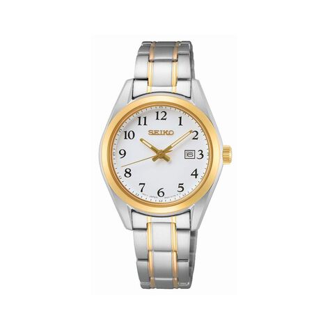 Montre Seiko Classique Blanc - Id&eacute;es cadeaux Femme | Histoire d&rsquo;Or