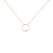 Collier Celene Argent Rose Oxyde De Zirconium - Colliers fantaisie Femme | Histoire d’Or