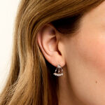 Boucles D'Oreilles Puces Tapis Rouge Argent Blanc Oxyde De Zirconium - Boucles d'oreilles fantaisie Femme | Histoire d&rsquo;Or