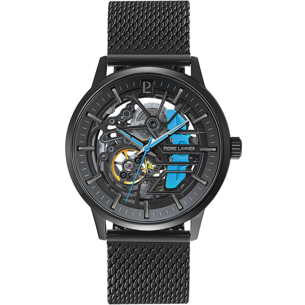 Montre Pierre Lannier Paddock Noir - Montres Homme | Histoire d’Or