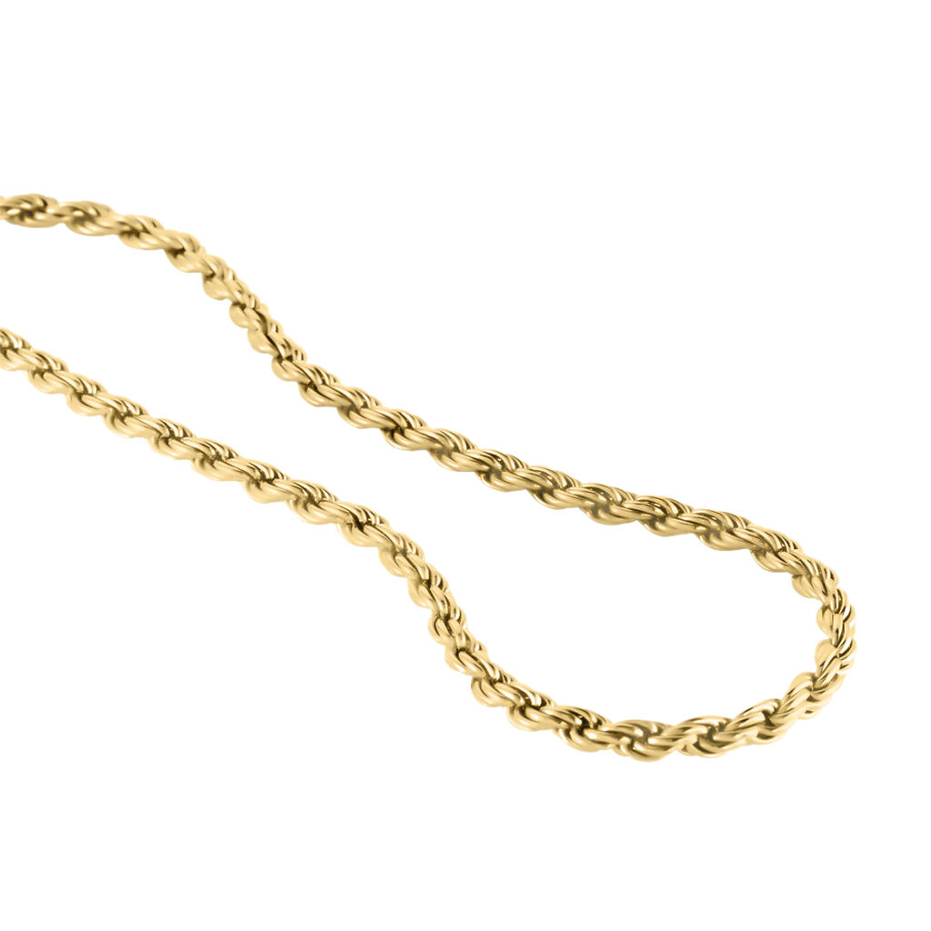 Collier Azelys Plaqu&eacute; Or Jaune - Chaines Femme | Histoire d&rsquo;Or