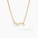 Collier Shiny Garden Or Jaune Oxyde De Zirconium - Colliers Femme | Histoire d&rsquo;Or