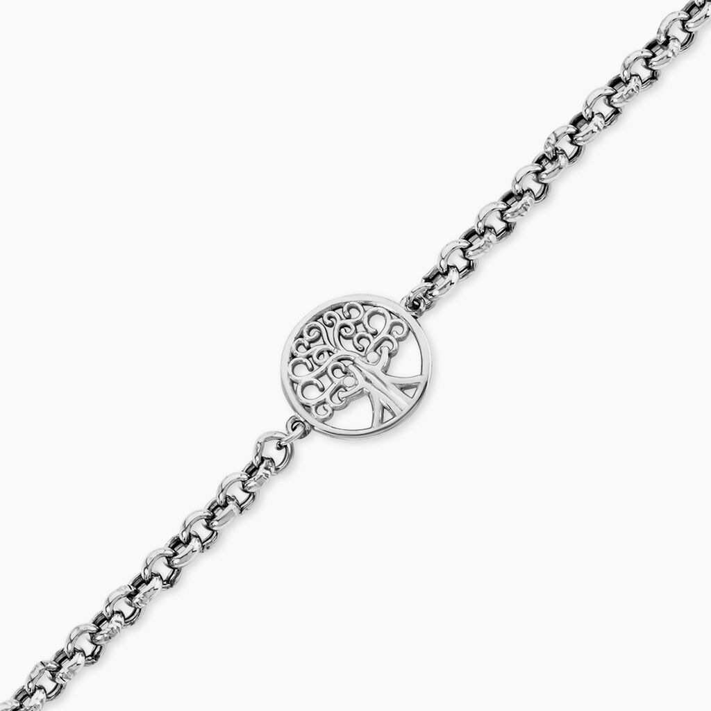 Bracelet Lao Argent Blanc - Bracelets Femme | Histoire d&rsquo;Or