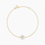Bracelet Naeva Or Jaune Perle De Culture - F&ecirc;te des m&egrave;res Femme | Histoire d&rsquo;Or