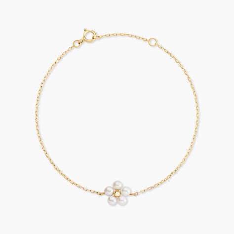 Bracelet Naeva Or Jaune Perle De Culture - F&ecirc;te des m&egrave;res Femme | Histoire d&rsquo;Or