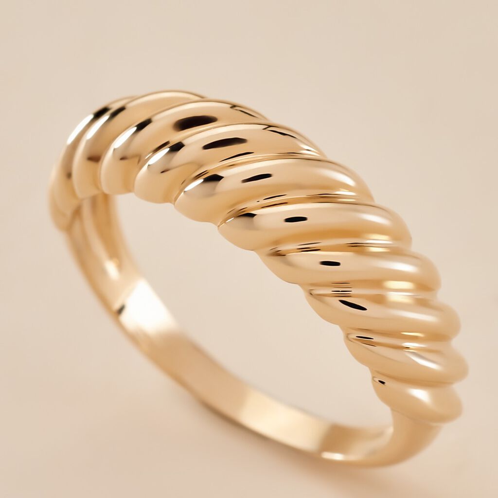 Bague Rica Plaqué Or Jaune - Bagues fantaisie Femme | Histoire d’Or