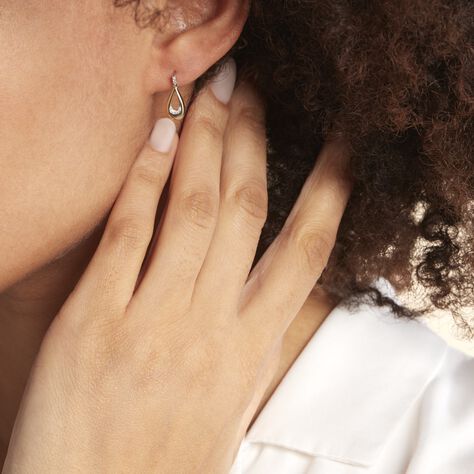 Boucles D'oreilles Puces Nirmala Or Jaune Diamant - Boucles d'oreilles pendantes Femme | Histoire d’Or