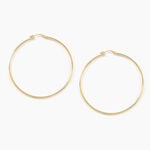 Cr&eacute;oles Agapanthe Or Jaune - Boucles d'oreilles cr&eacute;oles Femme | Histoire d&rsquo;Or