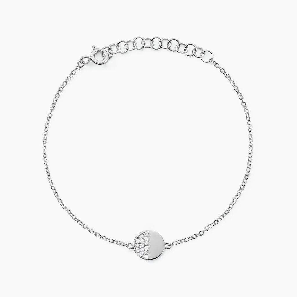 Bracelet Argent Viviano Oxydes De Zirconium - Bracelets Femme | Histoire d’Or