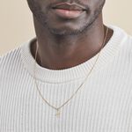 Pendentif Ionia Lettre Or Jaune - Pendentifs Famille | Histoire d&rsquo;Or