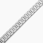 Bracelet Lacoste Metropole Acier Blanc - Bijoux sans pierre Homme | Histoire d&rsquo;Or