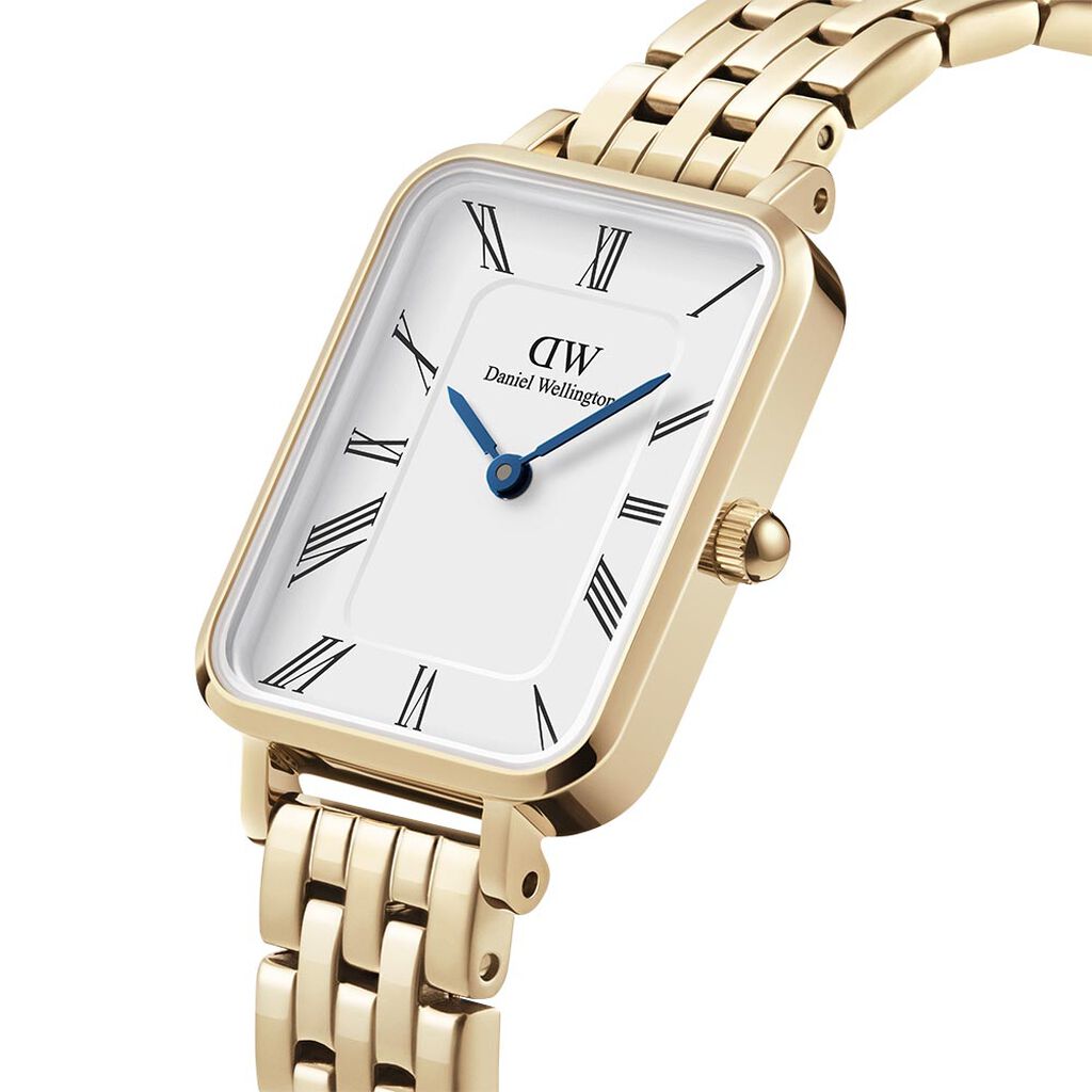 Montre Daniel Wellington Quadro Blanc - Montres Femme | Histoire d&rsquo;Or