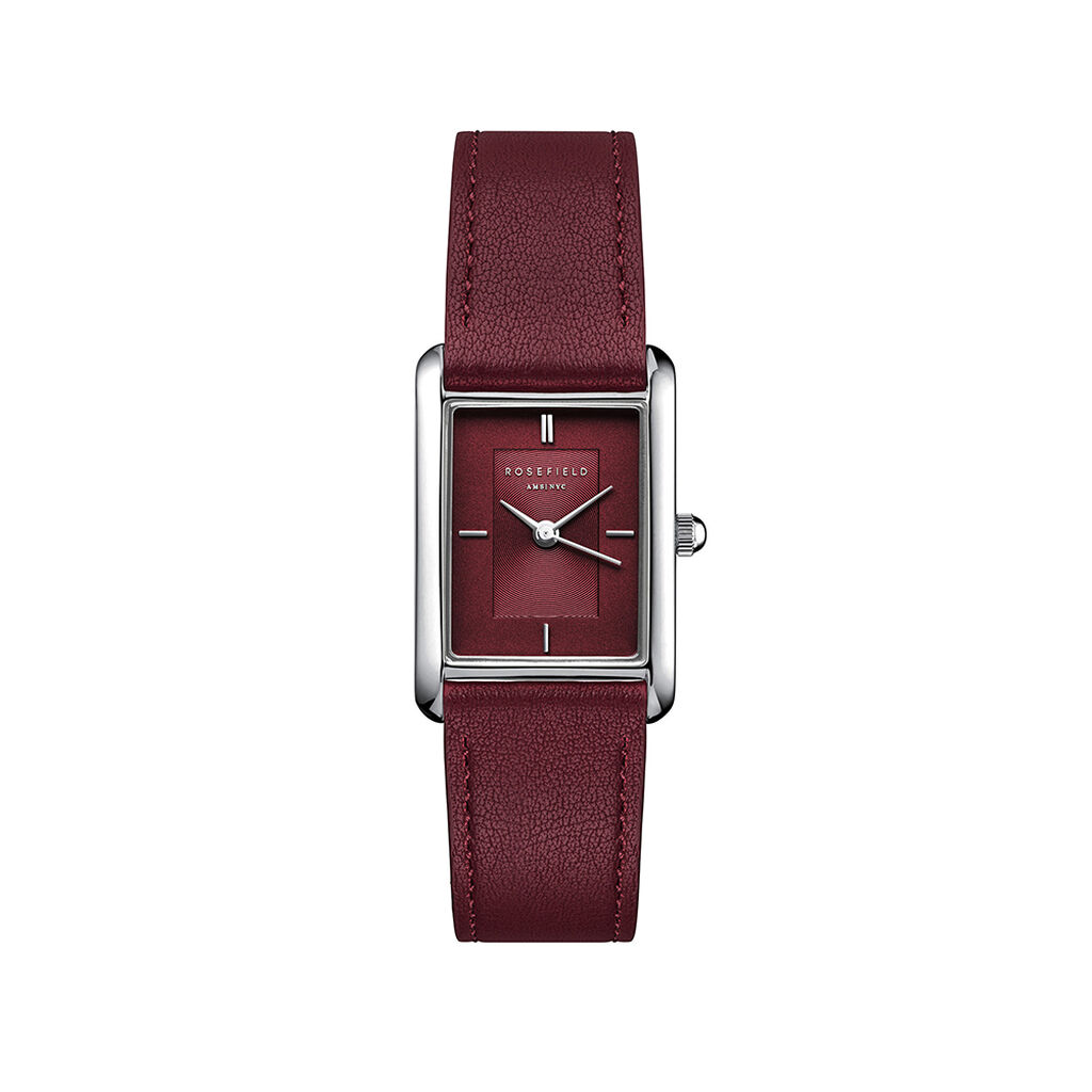 Montre Rosefield Heirloom Bordeaux - Id&eacute;es cadeaux Femme | Histoire d&rsquo;Or
