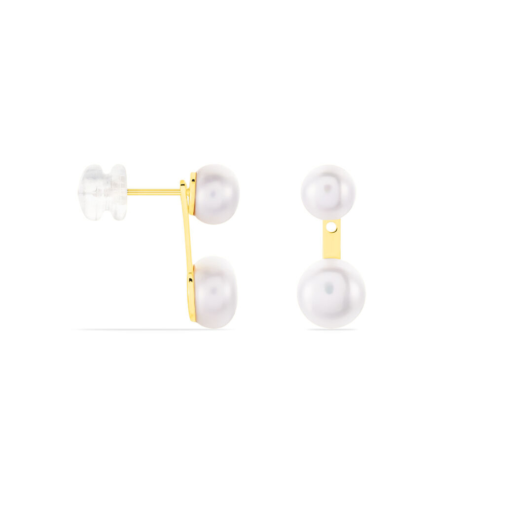 Bijoux D'oreilles Seona Or Jaune Perle De Culture - Ear cuffs Femme | Histoire d’Or