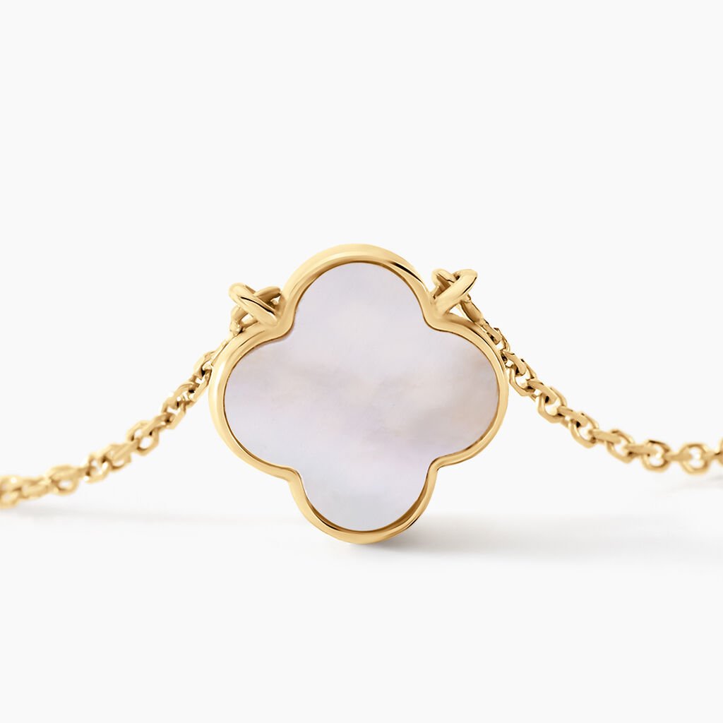 Collier Lucky Gems Or Jaune Nacre - Colliers Femme | Histoire d&rsquo;Or