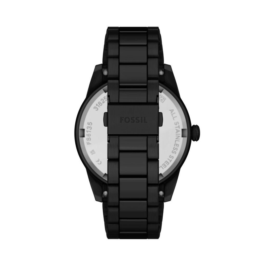 Montre Fossil Pearson Noir - Montres Homme | Histoire d’Or