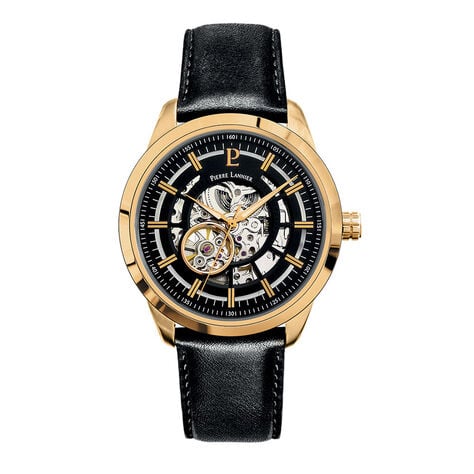 Montre Pierre Lannier Automatique Noir - Montres Homme | Histoire d’Or