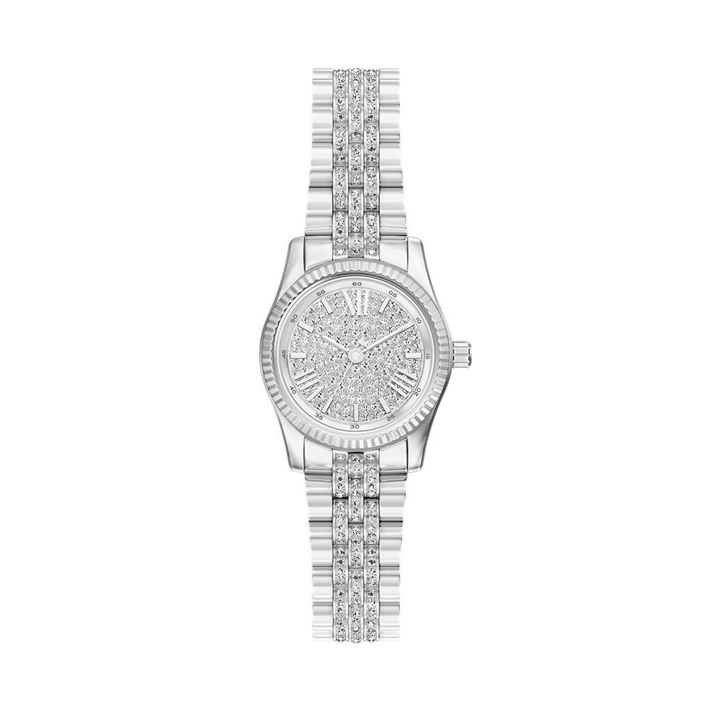 Montre Michael Kors Petite Lexington Argent&eacute; - Montres Femme | Histoire d&rsquo;Or