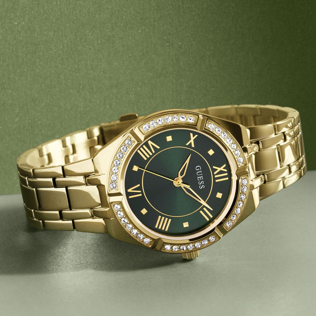 Montre Guess Cosmo Vert - Montres Femme | Histoire d’Or