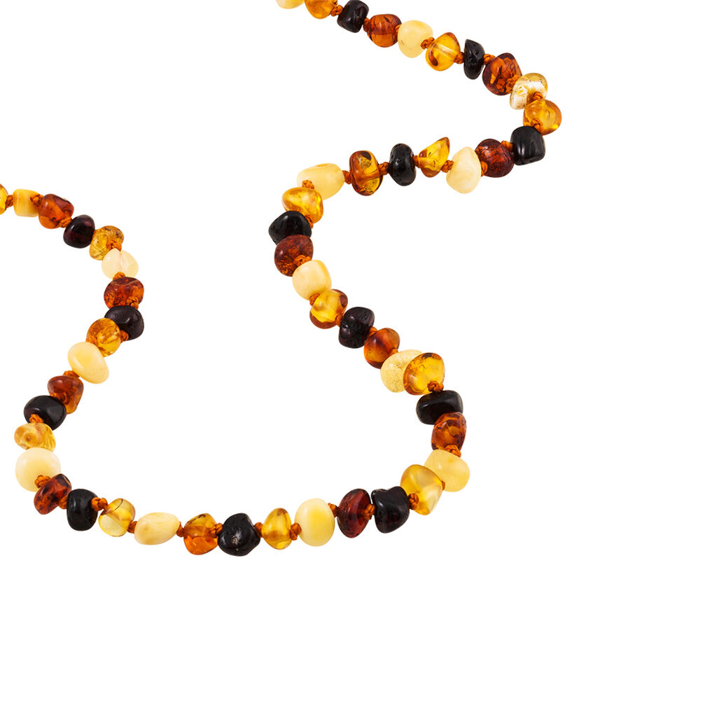 Collier Bebe Argent Blanc Moisha Ambres - Colliers Enfant | Histoire d’Or