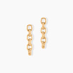 Boucles D'oreilles Pendantes Lilla Plaqu&eacute; Or Jaune - Boucles d'oreilles fantaisie Femme | Histoire d&rsquo;Or