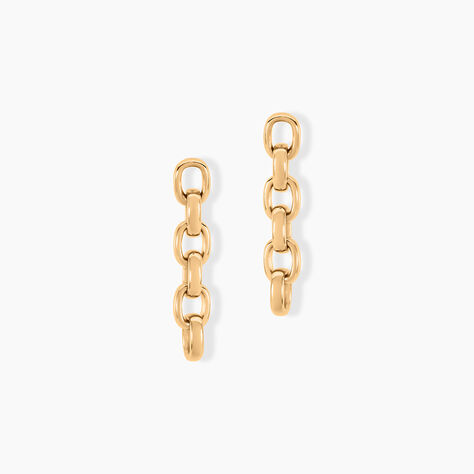 Boucles D'oreilles Pendantes Lilla Plaqu&eacute; Or Jaune - Boucles d'oreilles fantaisie Femme | Histoire d&rsquo;Or