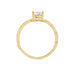 Bague Plaqué Or Kurt Oxydes De Zirconium - Bagues solitaires Femme | Histoire d’Or