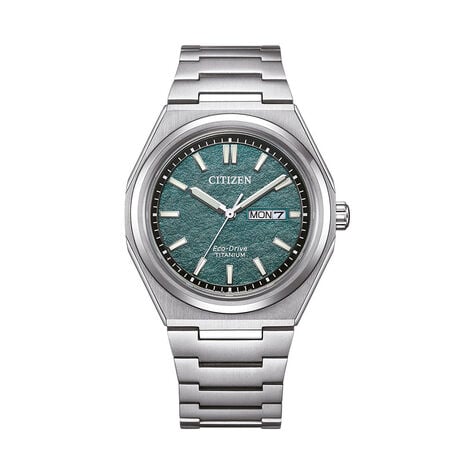 Montre Citizen Super Titanium 39.5 Vert - Montres Homme | Histoire d&rsquo;Or