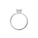 Bague Solitaire Stella Argent Blanc Oxyde De Zirconium - Bagues solitaires Femme | Histoire d’Or