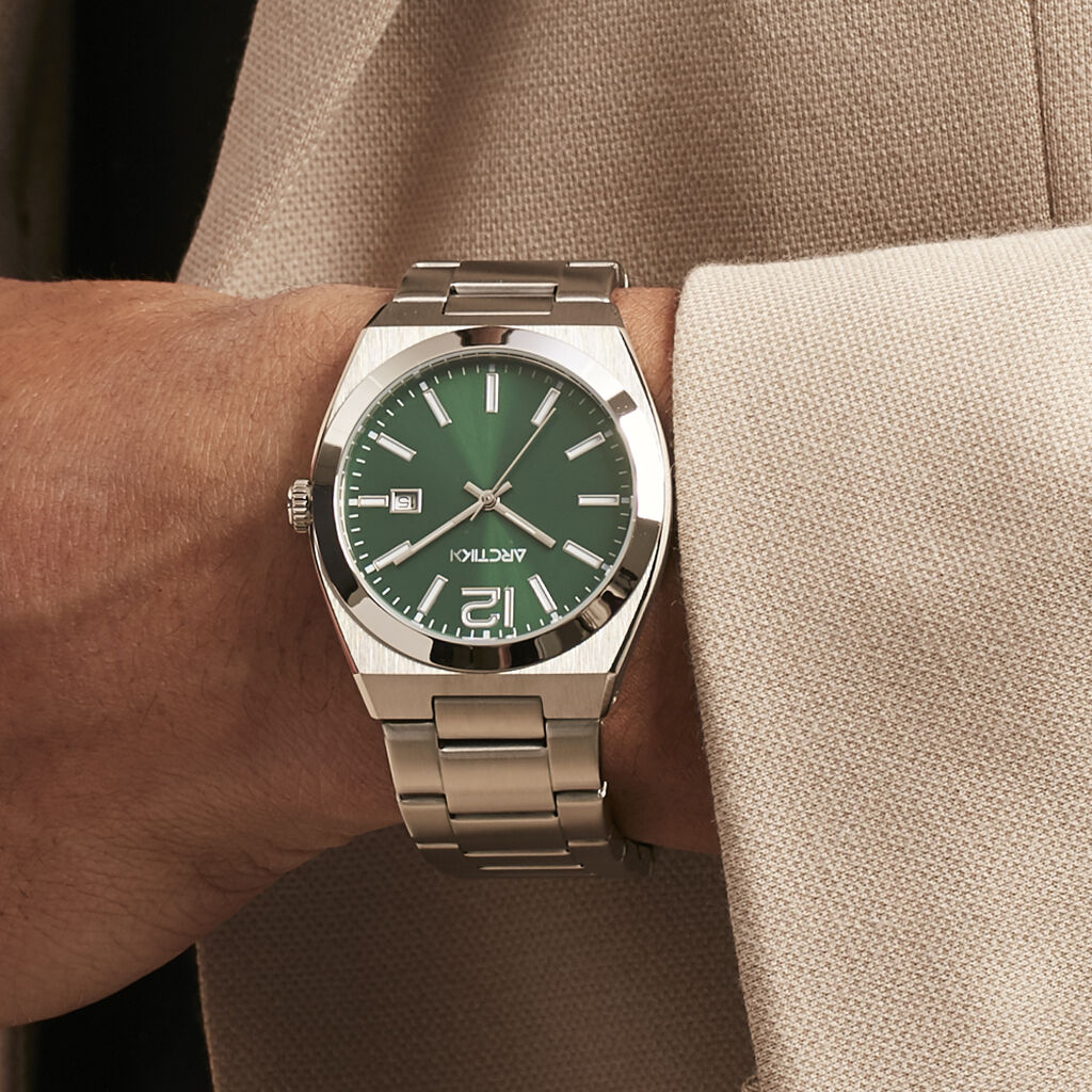 Montre Arctik Onde Vert - Montres Homme | Histoire d’Or