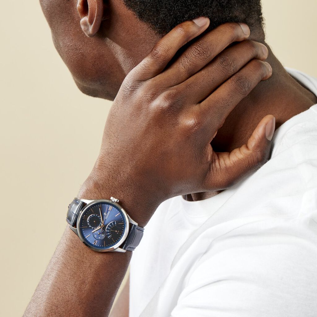 Montre Festina Retro Bleu - Montres Homme | Histoire d’Or