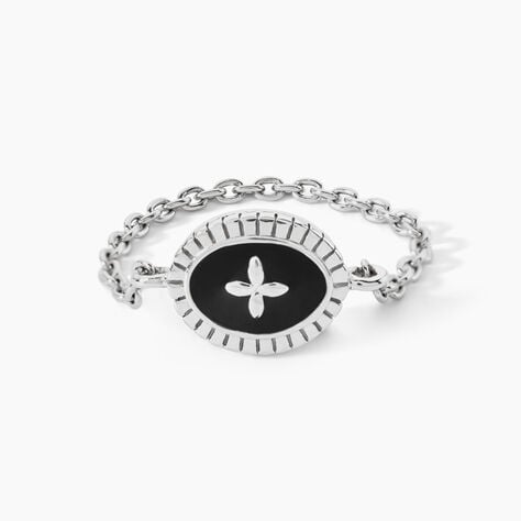 Bague Polka Argent Blanc - Bagues fantaisie Femme | Histoire d&rsquo;Or