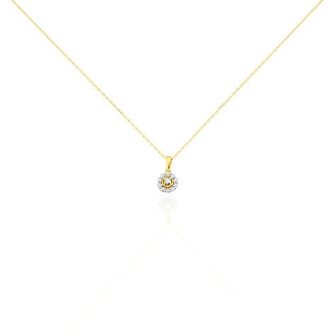 Collier Charletta Or Jaune Diamant - Colliers Femme | Histoire d’Or